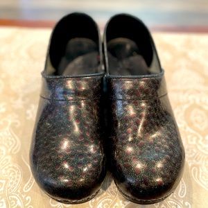 Sanita Sparkle Clogs 40 Purple/Silver